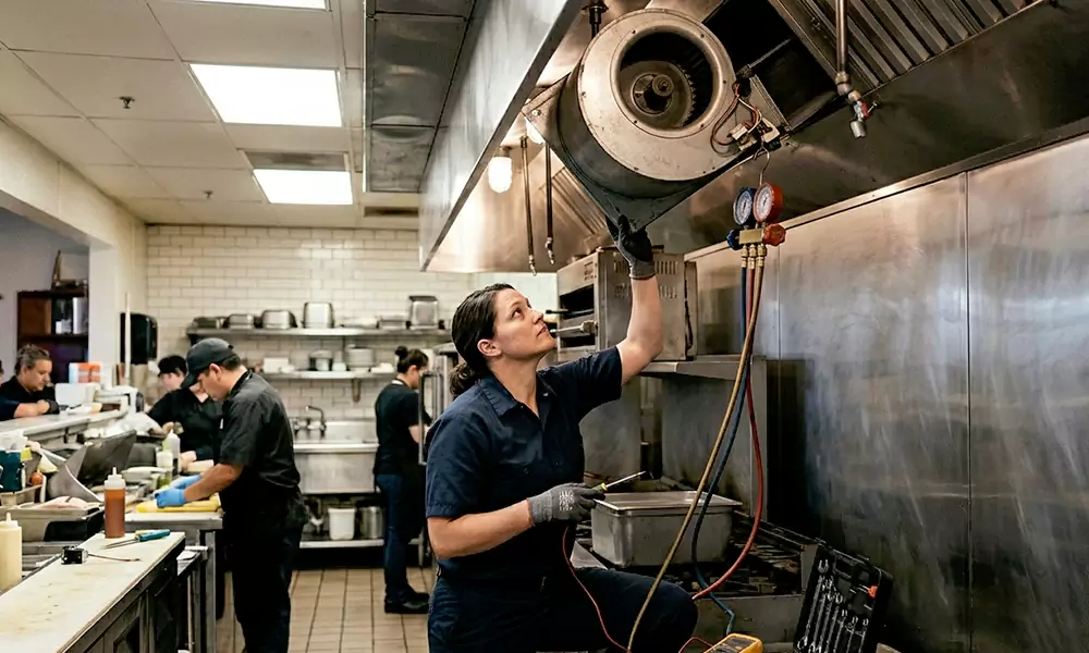 Commercial Exhaust Fan Repair in Poway, CA