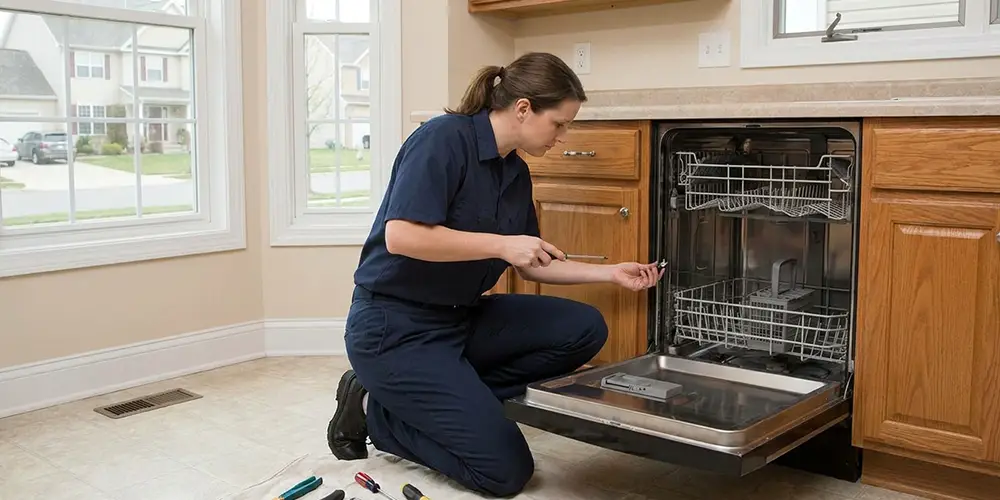 Dishwasher Latch Replacement in Poway, CA