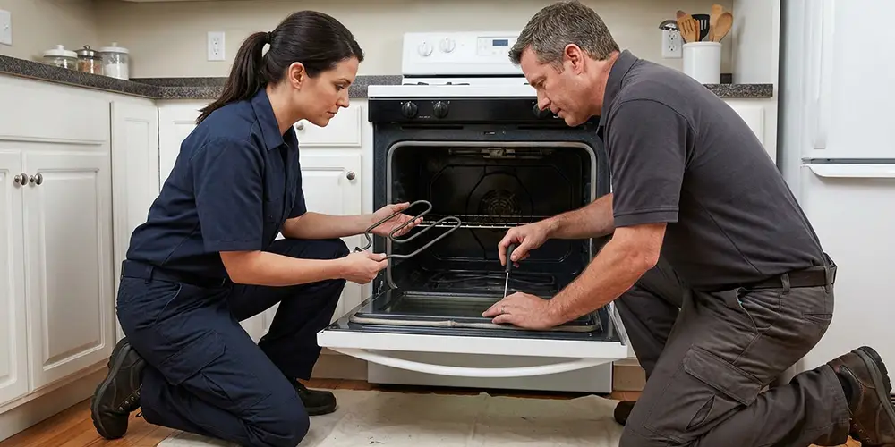Oven Heating Element Replacement in Poway, CA
