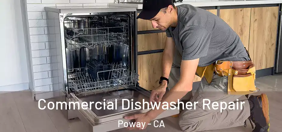 Commercial Dishwasher Repair Poway - CA