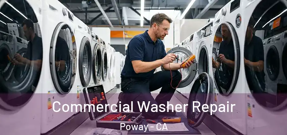 Commercial Washer Repair Poway - CA