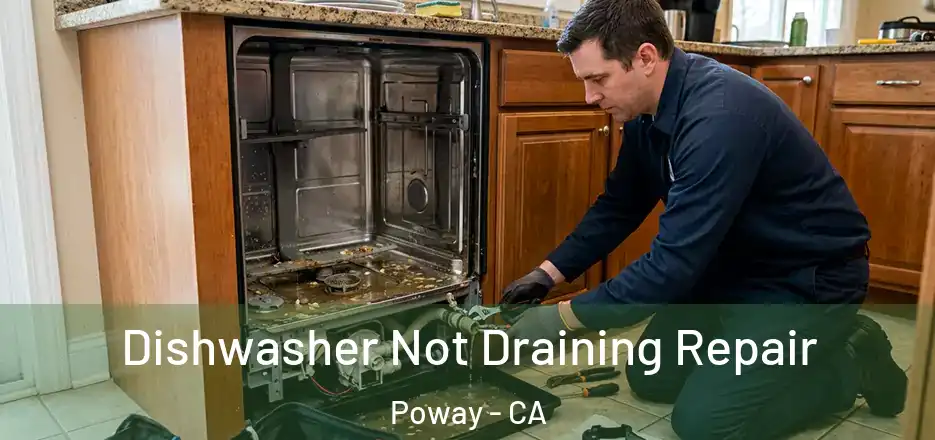 Dishwasher Not Draining Repair Poway - CA