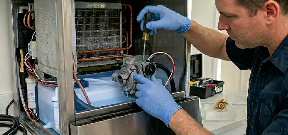 Commercial Ice Maker Water Pump Repair in Poway