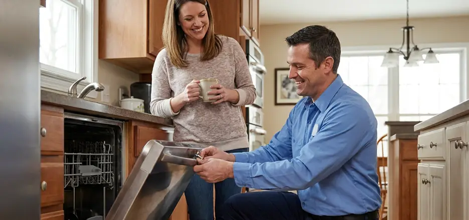 Dishwasher Latch Handle Replacement in Poway