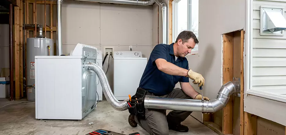 Recessed Dryer Vent Installation Poway