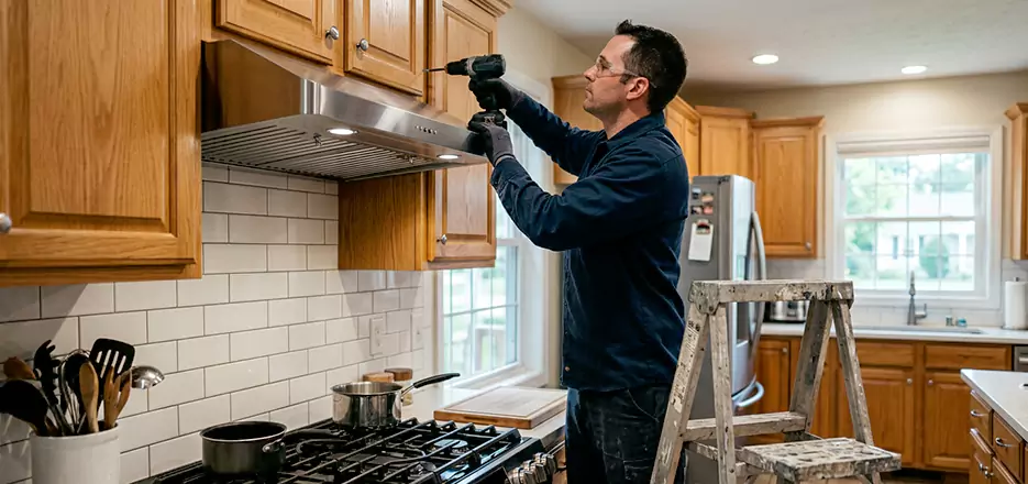 Wood Range Hood Installation Poway